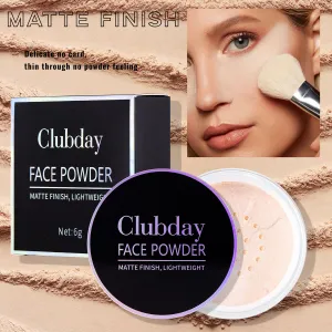 Matte Concealer Fixation Powder Face Anti-Sweat No Makeup Control Oil Fixed Makeup Powder
