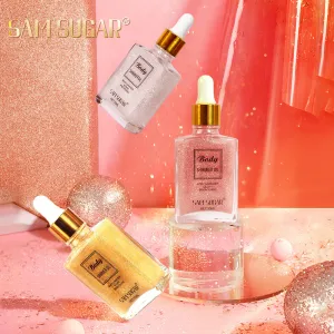 Sam Sugar Body High Gloss Oil Face Brightening Fine Flash Solution Beach Sexy Moisturizing Essence Oil
