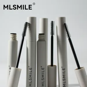 Mlsmile Makeup 3 Color Mascara Waterproof Anti-Sweat Non-Blooming Styling Curling Mascara