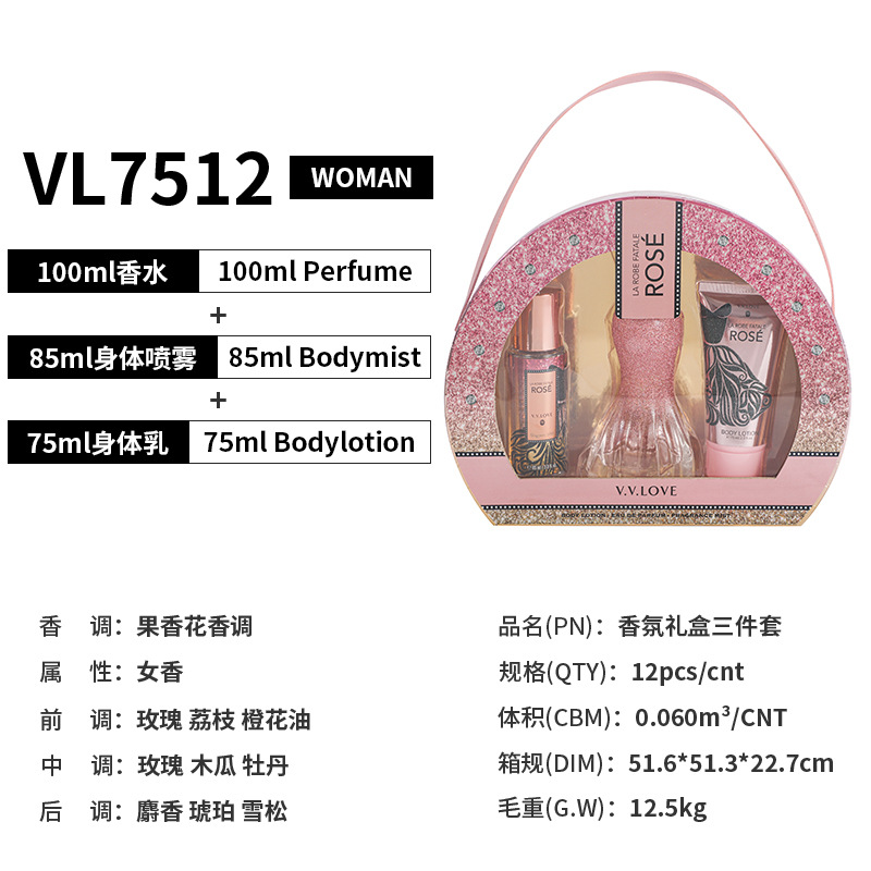 Wholesale Perfume Lasting Women'S Holiday Gift Box Eau De Toilette