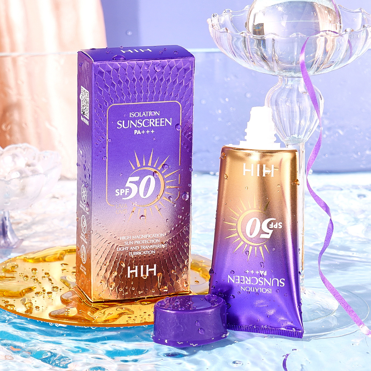 Wholesale Isolation Sunscreen Spf50Pa Waterproof Sweat-Proof UV