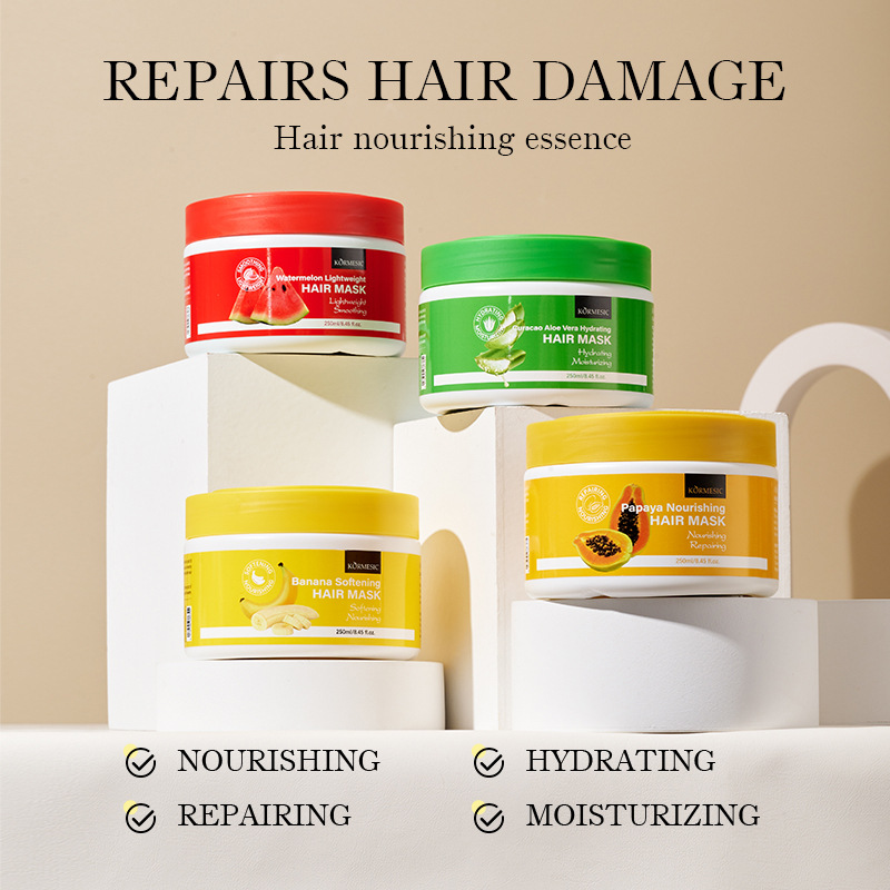 Wholesale Kormesic Aloe Fruit Hair Mask Hair Mask Curing Supple