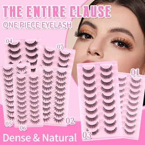 3D Mixed Curly False Eyelashes Collected Thick Curly
