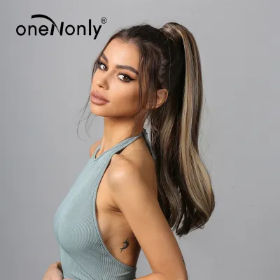 Wig Female Hair Piece To Increase Hair Volume Curl Wig Piece High Temperature Silk Big Wave 3 Pieces 45Cm