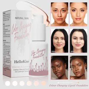 Ushas Waterproof Liquid Foundation Concealer Liquid Foundation Natural Long-Lasting Waterproof Makeup Fs445A