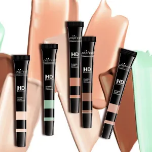 Popfeel Hose Concealer Blob Pockmarks Black Circles Tattoo Scar Waterproof Foundation Cream