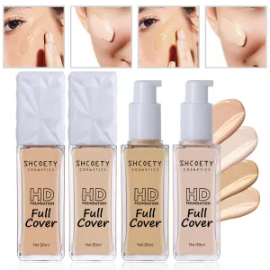Fit Colors 8 Color 30Ml Liquid Foundation Matte Good Spread Concealer Foundation Makeup