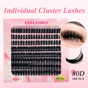 Single Cluster Segmented Self-Grafting Three-Dimensional Hot-Melt Hair Diy False Eyelashes