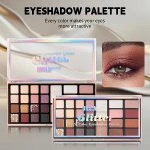 All-In-One Makeup Plate Matte Pearlescent Eyeshadow Highlight Fit All-In-One Eyeshadow Plate Beauty Makeup
