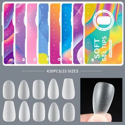 With Scale Nail Art Fast Phototherapy Crystal Extension Nail Mold Nail Piece 100 Piece Crystal Nail Piece
