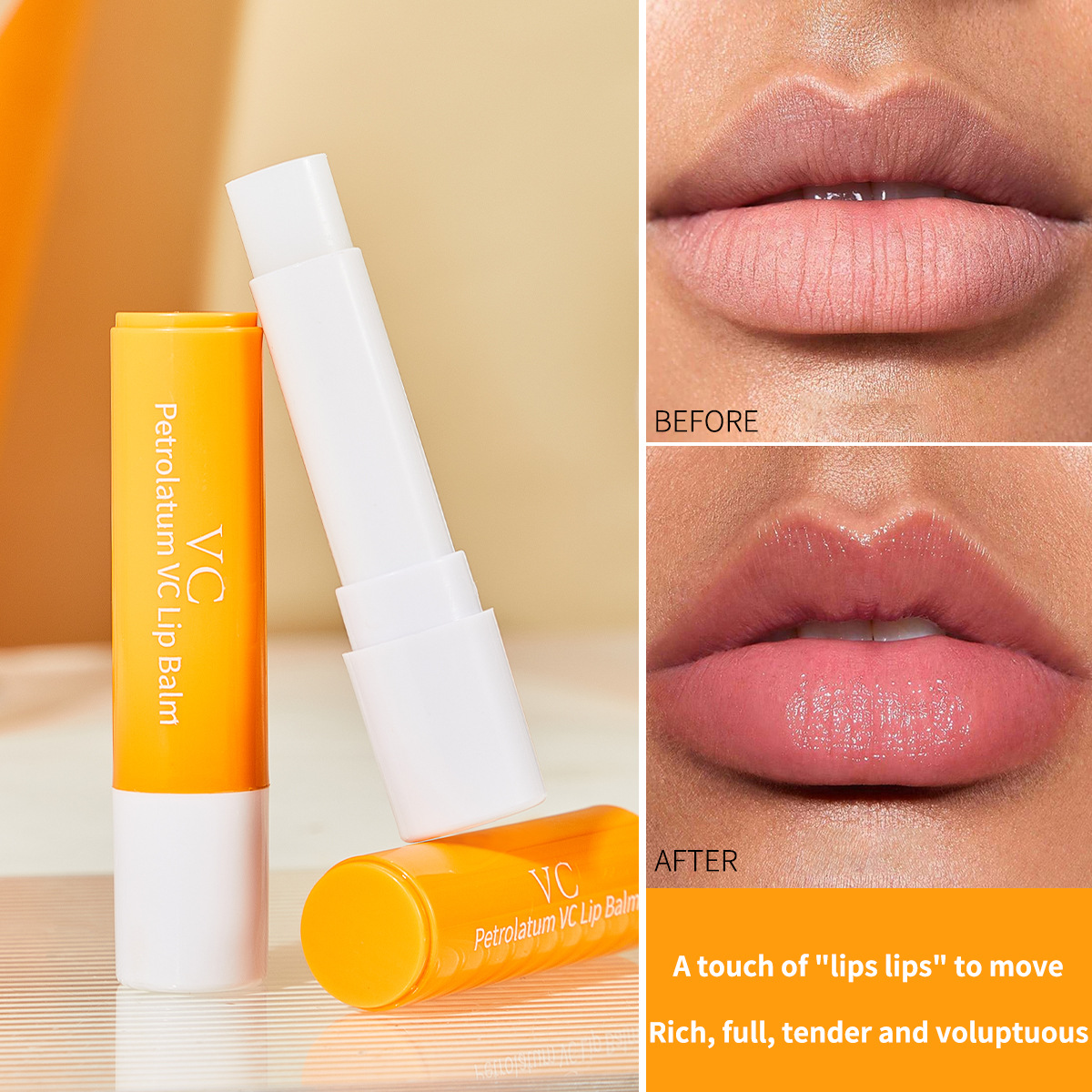 Wholesale Formbo Vitamin C Lip Balm Moisturizing, Moisturizing, Anti-Dry  And Fade Lip Ripple