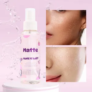 USHAS Makeup Spray Moisturizing Waterproof Matte Makeup Effect Lasting Makeup Water