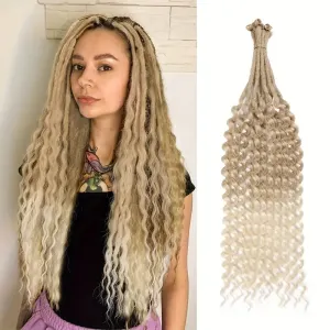 Dirty Braid 10 Pack Single Tail Curly Crochet Hair Fluffy High Temperature Silk Long Curly Hair
