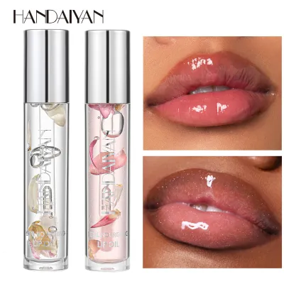 6 Color Lip Honey Set Lip Protecting Oil Lip Primer Mirror Lasting Pearlescent Doodle Lipstick Transparent Lip Gloss
