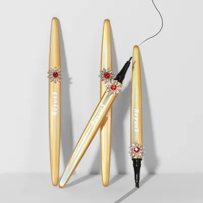 Fit Colors Double Eyeliner Water Eyebrow Pencil Waterproof Sweat-Proof Durable Machete Eyebrow Pencil