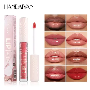 Handaiyan Lip Glaze Long-Lasting Moisturizing And Easy To Color Nude Hyaluronic Acid Lip Glaze