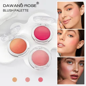 Gradient Blush Fit Plate Dirty Tea Pink Not Easy To Fly Powder Warm Color Blush Natural Naked Makeup Blush
