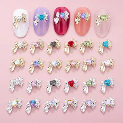 Semicircle AB Pearl 7 Plum Blossom Boxed Multicolor Nail Art Pearl Diy Resin Pearl Nail Art Jewelry