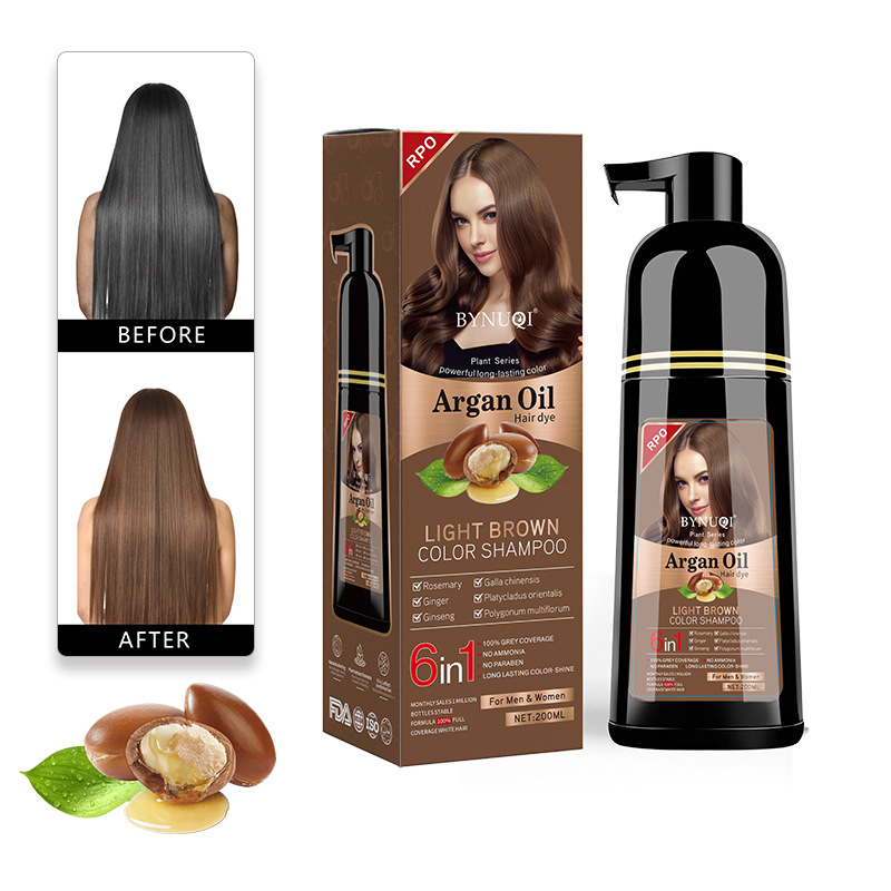 Wholesale Bynuqi Hair Dye Plant Bubble Low Allergy